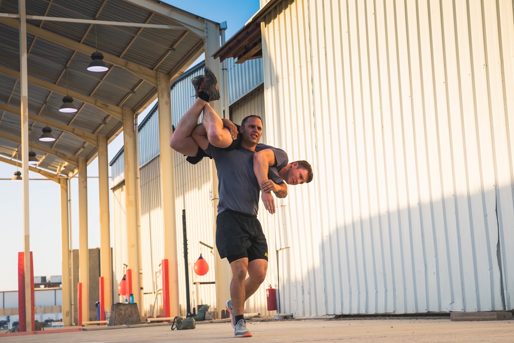 Commemorative Physical Training Event at Al Asad Air Base