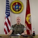 US Marine Corps Forces South commander bids farewell to entire staff in virtual meeting