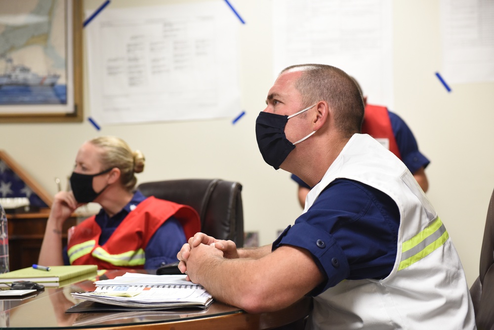 Coast Guard Sector North Carolina prepares for Tropical Storm Isaias