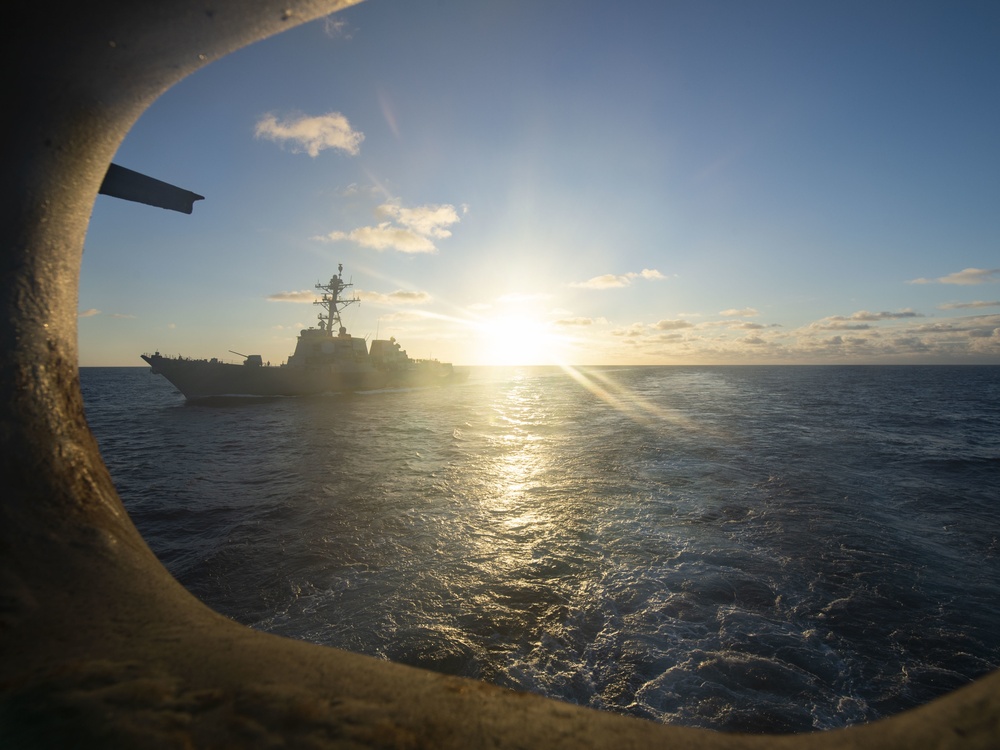 Ike Supports Naval Operations in 6th Fleet Area of Operations