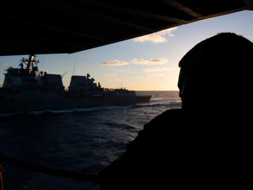 Ike Supports Naval Operations in 6th Fleet Area of Operations