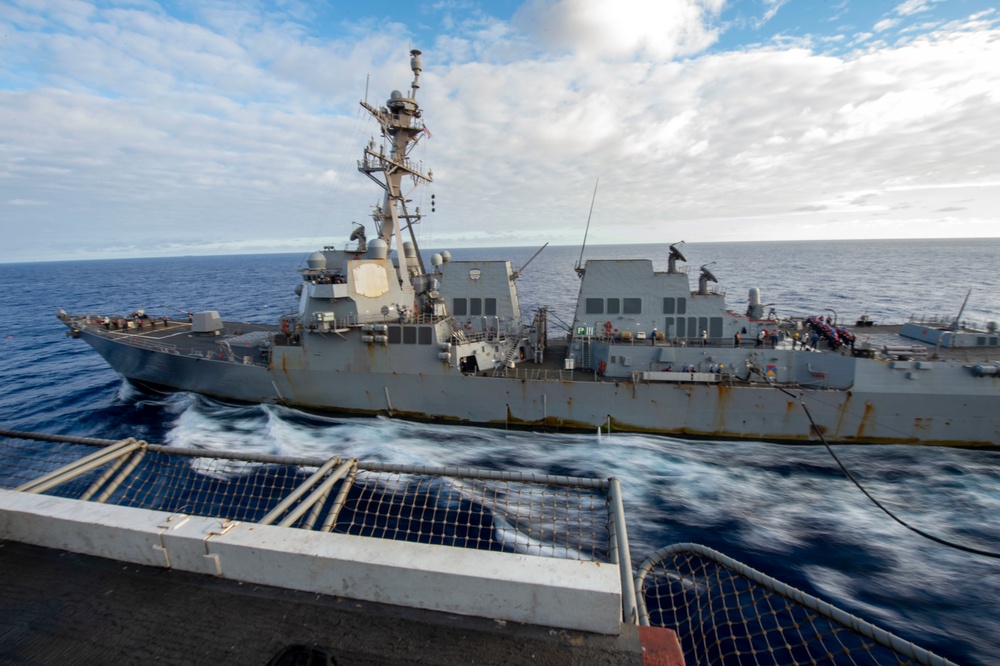 Ike Supports Naval Operations in 6th Fleet Area of Operations