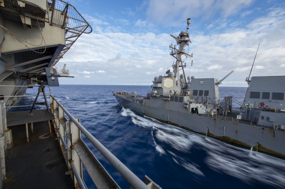 Ike Supports Naval Operations in 6th Fleet Area of Operations