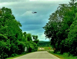 Black Hawk operations at Fort McCoy