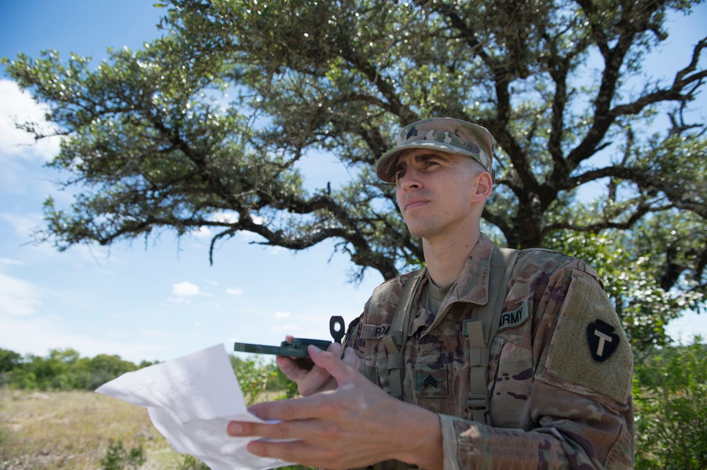 Land Navigation on Fort Hood