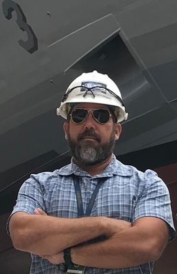 Juan Carlos Gordillo with Naval Surface Warfare Center, Port Hueneme Division.