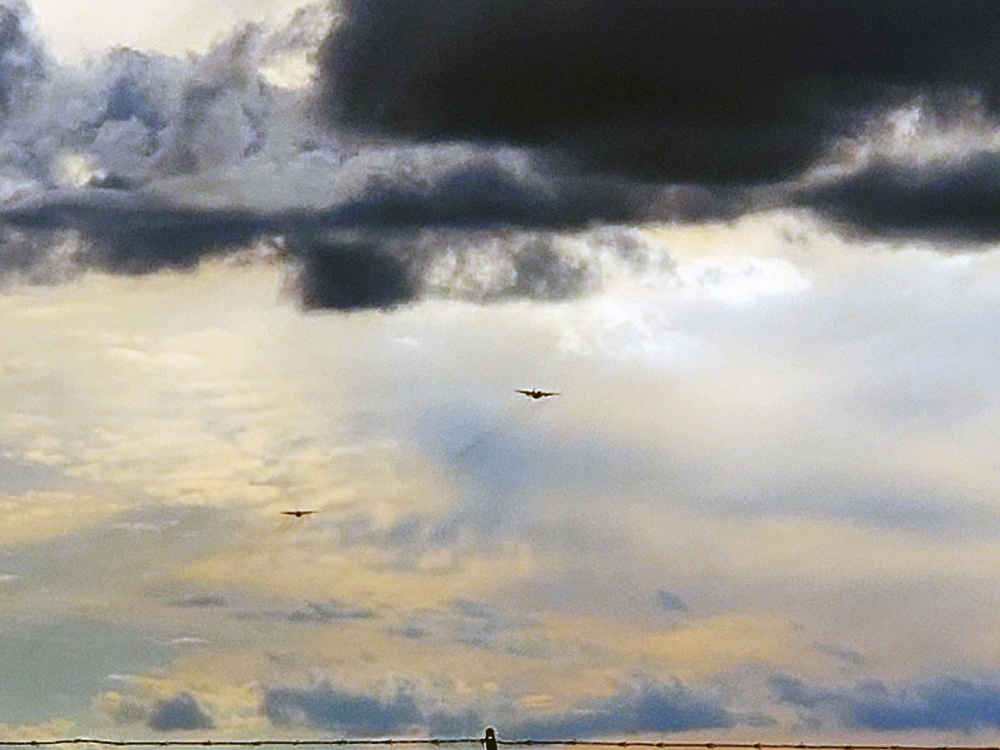 C-130 Hercules training operations at Fort McCoy