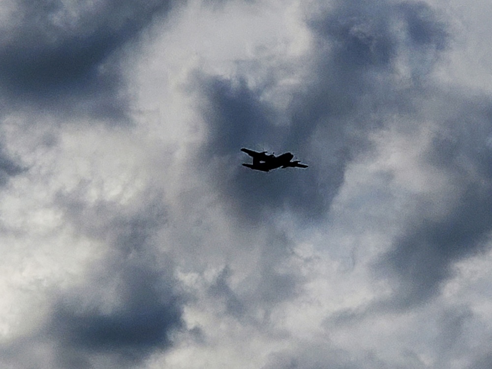 C-130 Hercules training operations at Fort McCoy