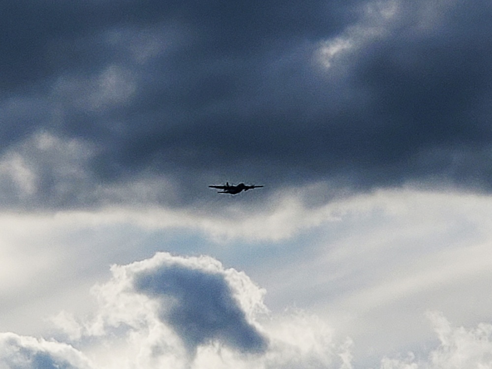 C-130 Hercules training operations at Fort McCoy
