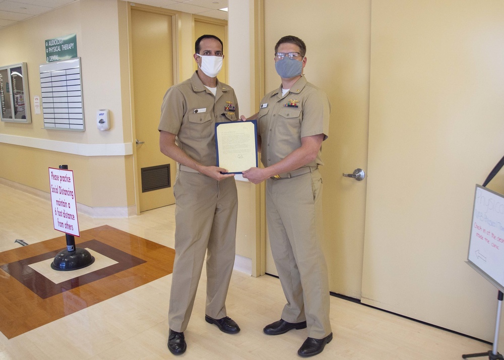 DVIDS - Images - Naval Amphibious Base (NAB) Coronado Sailor Receives