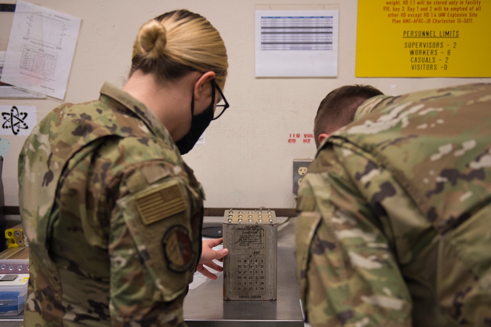 The Munitions Flight helps keep JB Charleston safe