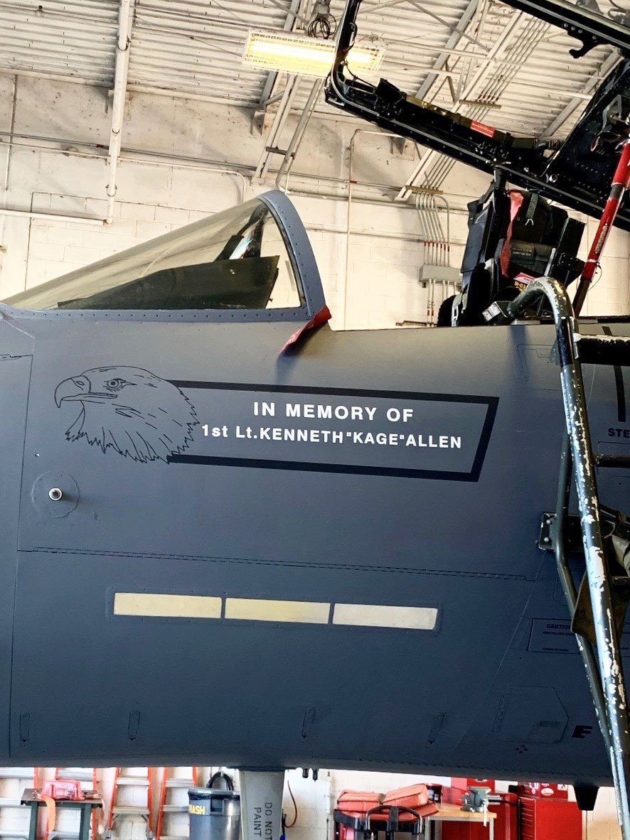 Warner Robins Air Logistics Complex honors fallen USAF pilot from RAF Lakenheath