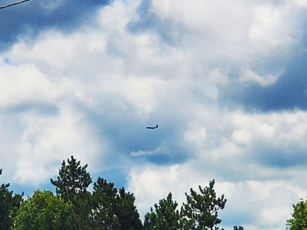 C-130 Hercules training operations at Fort McCoy