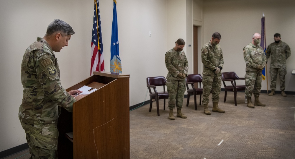 3d ASOG hosts modified Change of Command during COVID