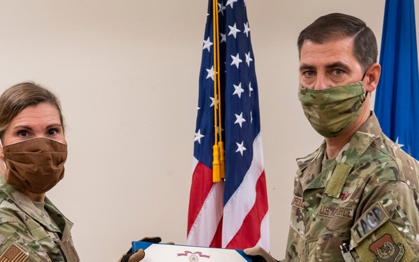 3d ASOG hosts modified Change of Command during COVID
