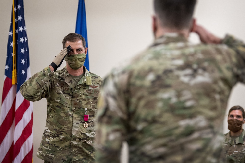 3d ASOG hosts modified Change of Command during COVID