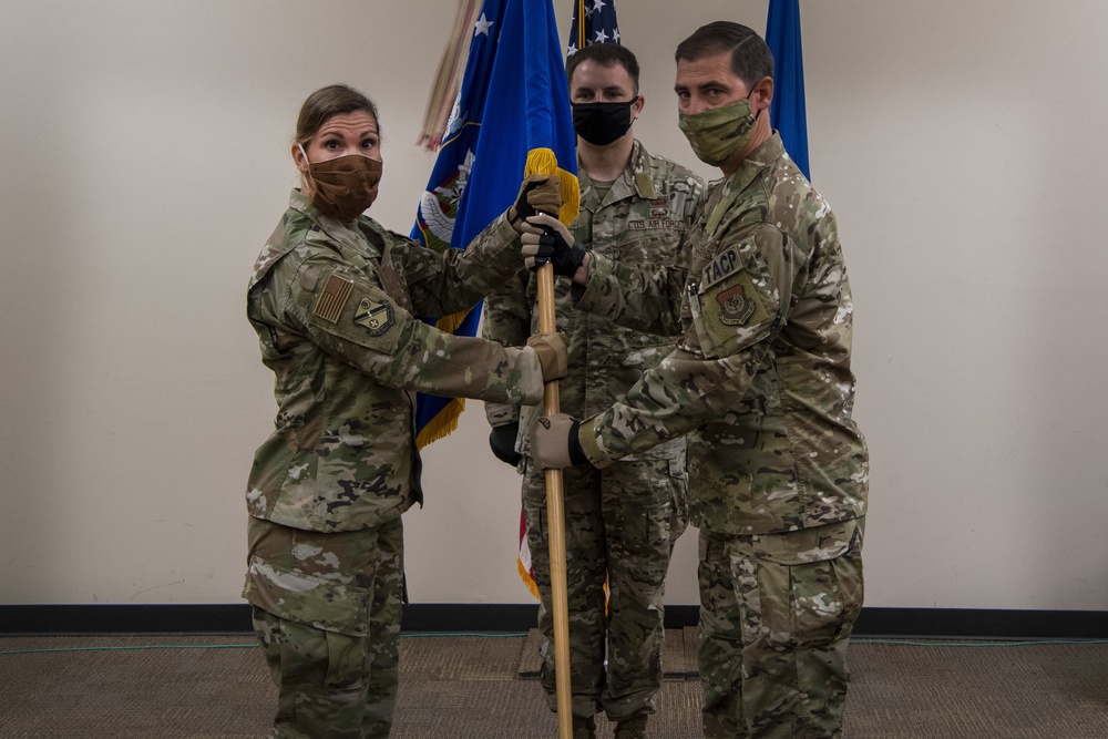 3d ASOG hosts modified Change of Command during COVID