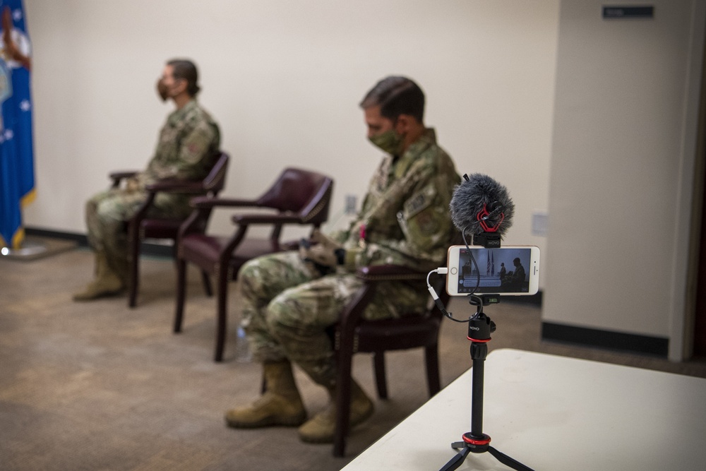 3d ASOG hosts modified Change of Command during COVID