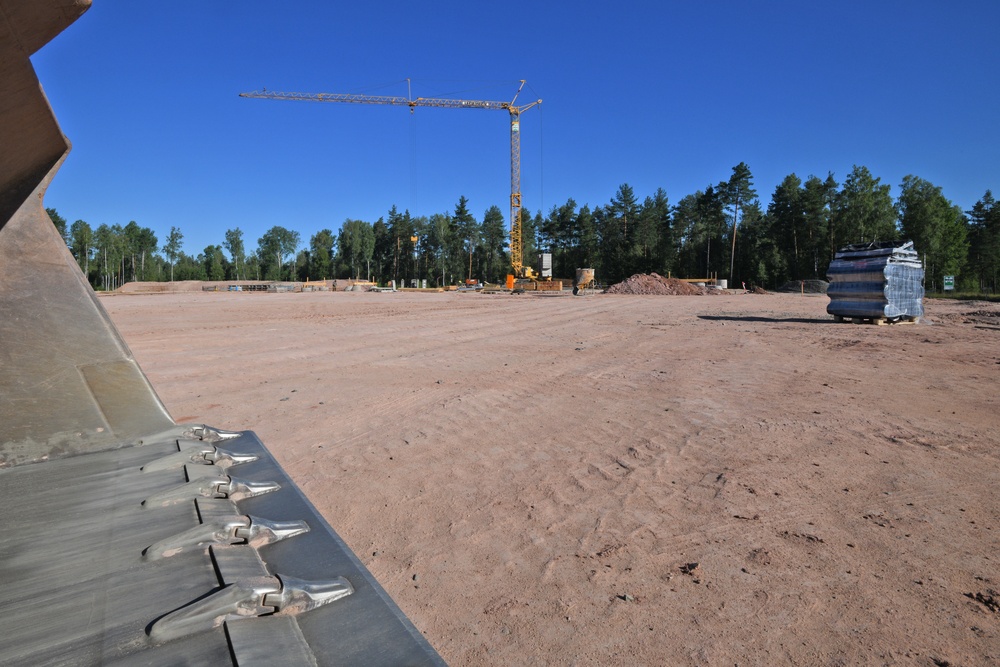 Construction site for future TSC Grafenwoehr