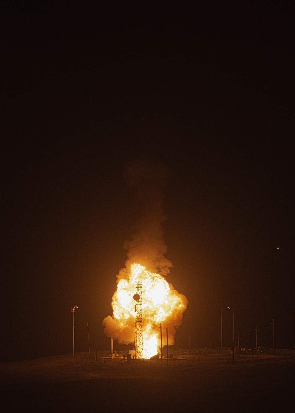 Minuteman III launches from Vandenberg