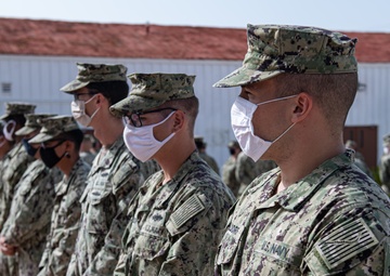 Naval Mobile Construction Battalion (NMCB) 1 Det. Rota conducts RIP/TOA with NMCB 133.