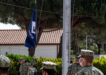 Naval Mobile Construction Battalion (NMCB) 1 Det. Rota conducts RIP/TOA with NMCB 133.