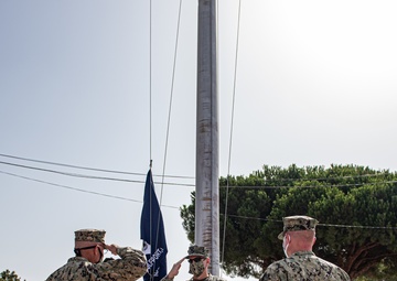 Naval Mobile Construction Battalion (NMCB) 1 Det. Rota conducts RIP/TOA with NMCB 133.