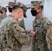 Naval Mobile Construction Battalion (NMCB) 133 holds pinning ceremony.
