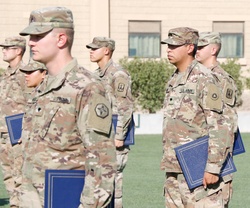 Soldiers Graduate from eBLC at Camp Arifjan, Kuwait [Image 3 of 3]