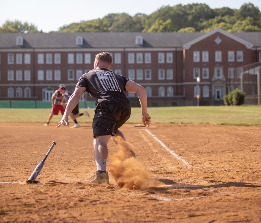 Intramural Softball Ceremonial First Pitch