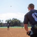 Intramural Softball Ceremonial First Pitch