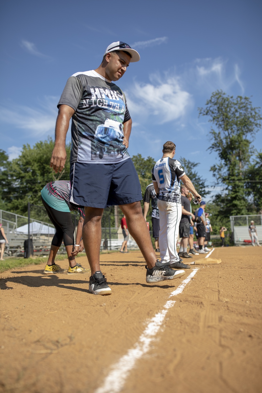 Intramural Softball Ceremonial First Pitch