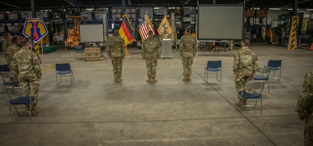 HHC, 83rd CSSB Change of Command