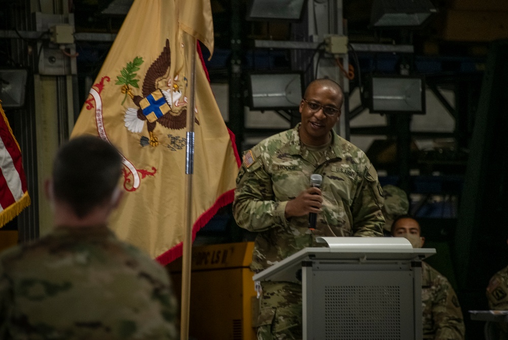 HHC, 83rd CSSB Change of Command