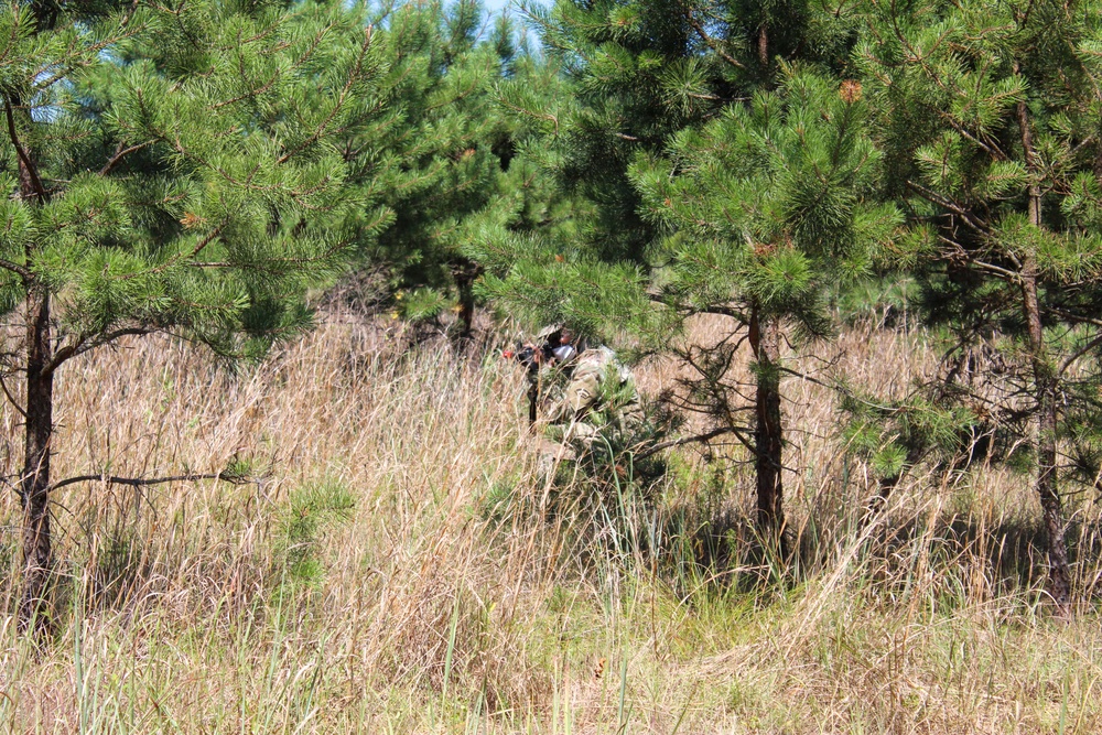 Col. Michael Charnley visits Soldiers in Long Island during their Annual Training
