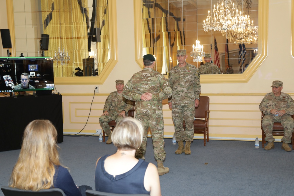 Special Operations Command Europe Change of Command