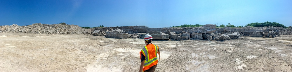 Lorain Harbor quarry inspection