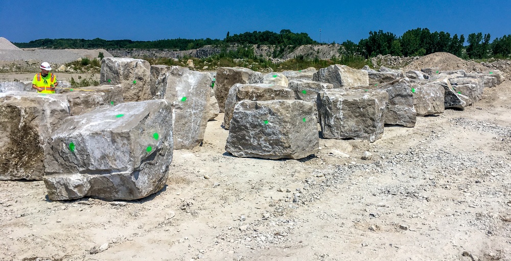 Lorain Harbor quarry inspection