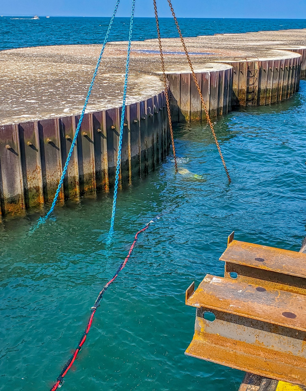 Lorain Harbor repairs