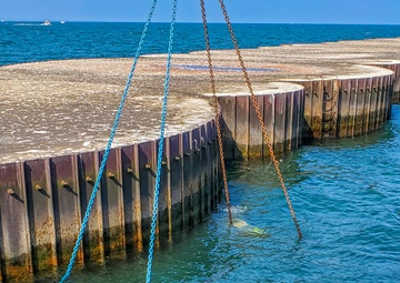 Lorain Harbor repairs