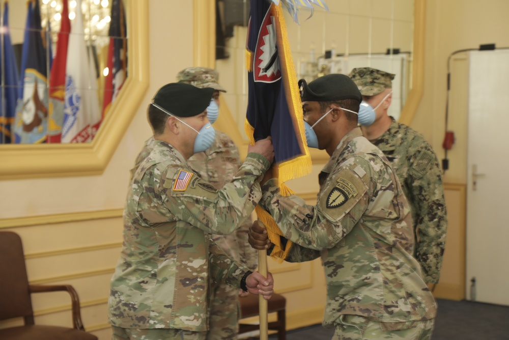 Special Operations Command Europe Change of Responsibility