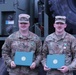Montana Army National Guard Soldiers receive the Army Commendation Medal