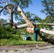 MCB Camp Lejeune clean up of Hurricane Isaias