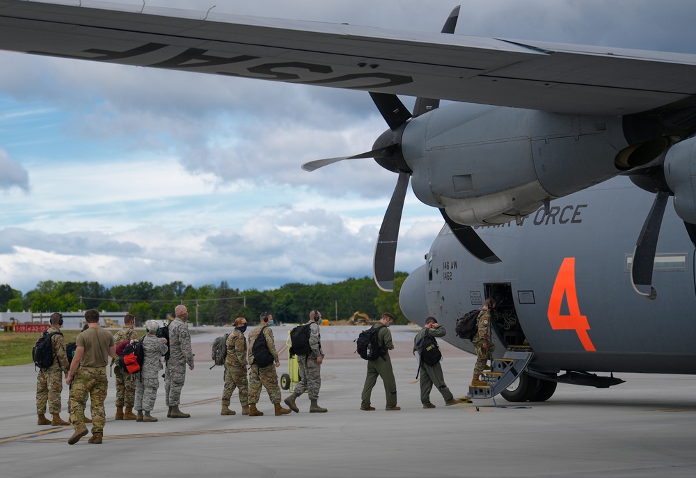 Green Mountain Boys Deploy to Wisc. for Operation Northern Lightning