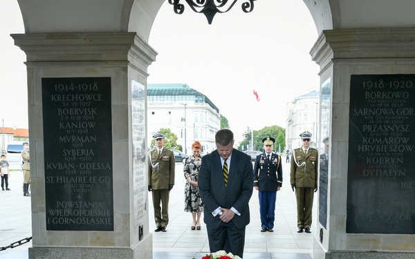 Secretary of the Army visits Poland