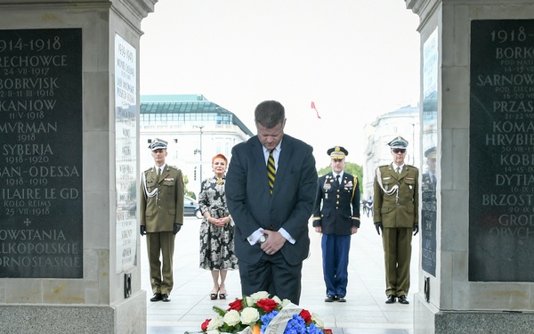 Secretary of the Army visits Poland