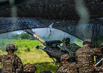 2-122 Field Artillery conducts live fire.