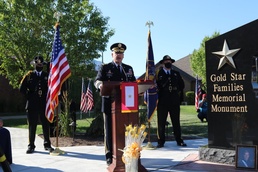 Gold Star Family Monument Dedication North Ogden, Utah