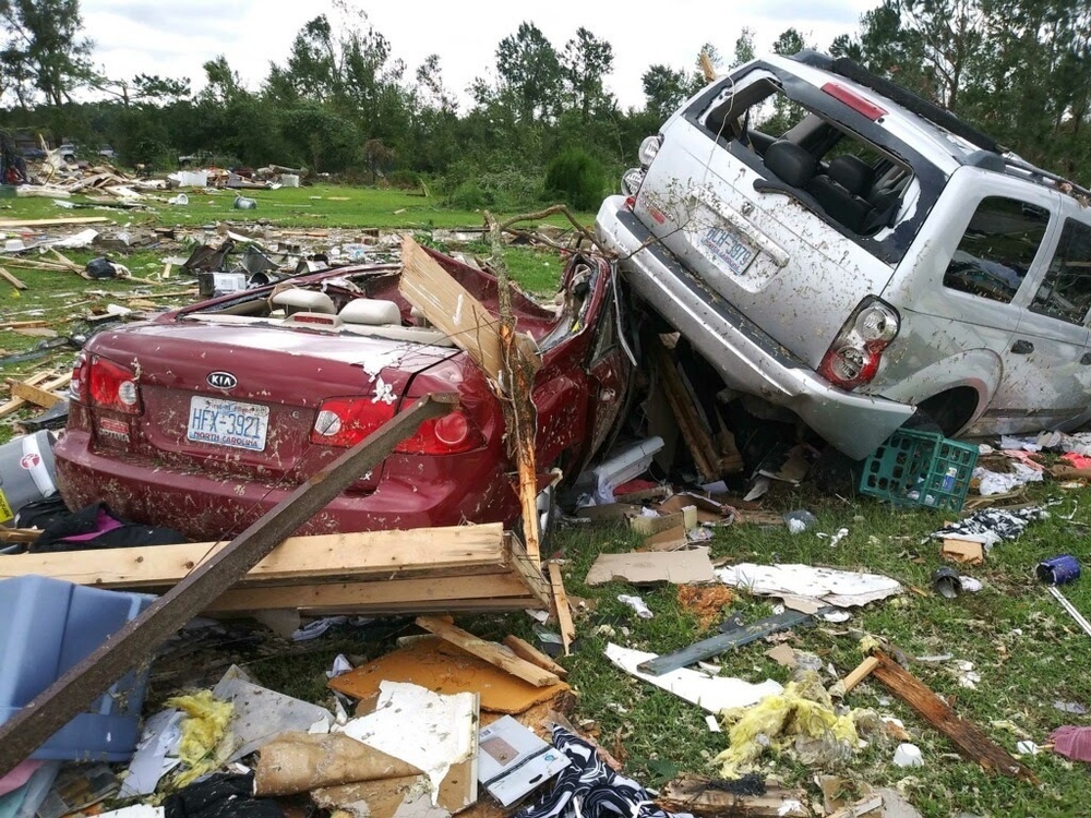 Soldiers and Airmen of the NC National Guard supporting State partners in the  aftermath of Hurricane Isaias.