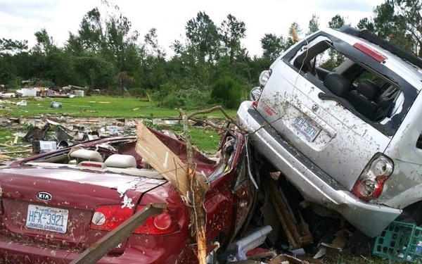 Soldiers and Airmen of the NC National Guard supporting State partners in the  aftermath of Hurricane Isaias.